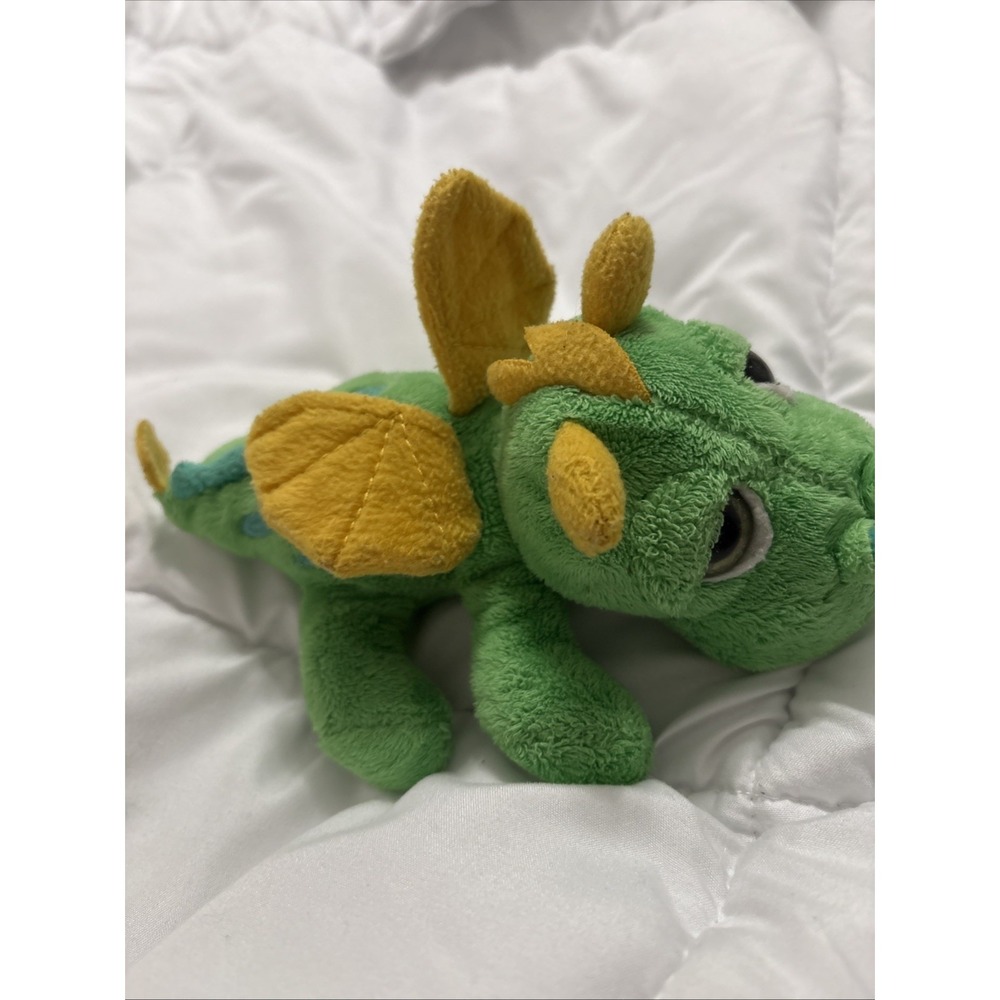 Suki Lil' Peepers Inferno 13" Plush Green Yellow Dragon Soft Beanie Toy RARE HTF